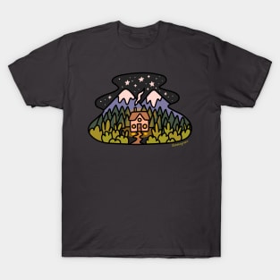 Cabin in the woods T-Shirt